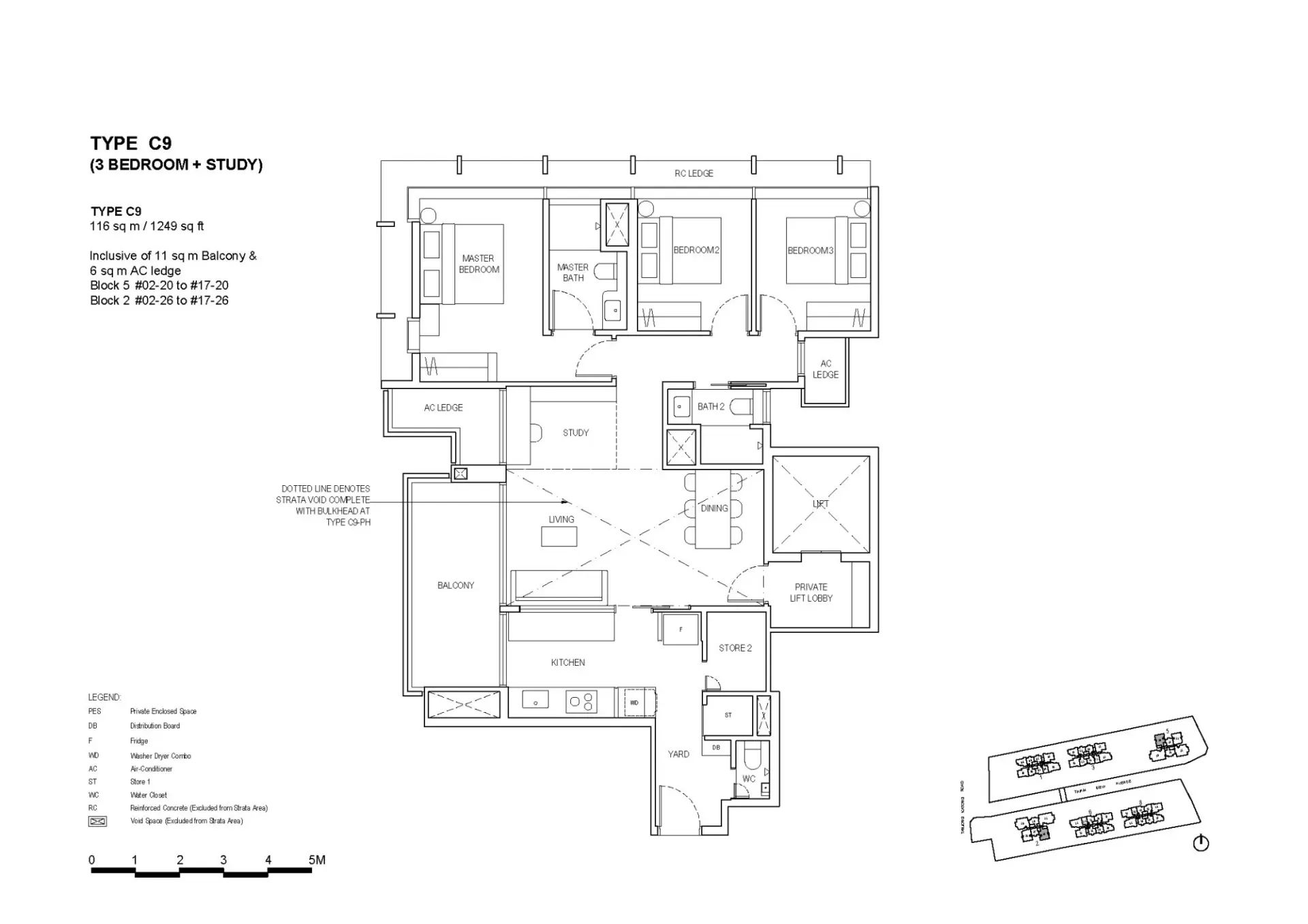 The Continuum floorplan